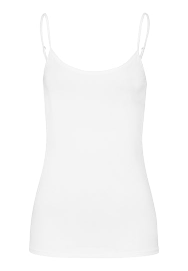 71412 Cotton Sensation Spaghetti Cami - 101 White